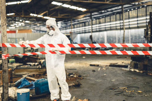 Professional Drug Lab Cleanup technician working in Echo Lake, CA